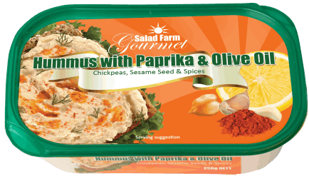 Hummus with Paprika and Olive Oil